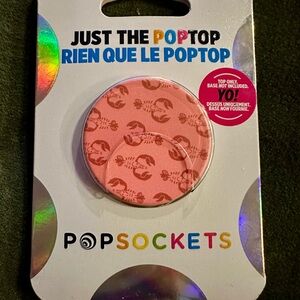 PopSocket Coral Lobster PopTop TOP ONLY Replacement